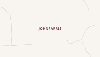 Johnfarris, Texas map