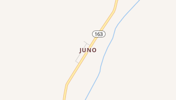 Juno, Texas map