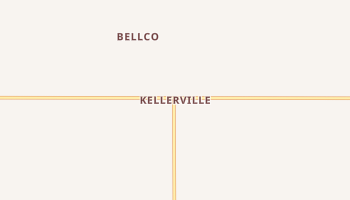 Kellerville, Texas map