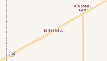 Kingsmill, Texas map