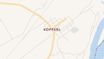 Kopperl, Texas map