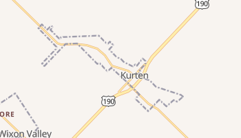 Kurten, Texas map