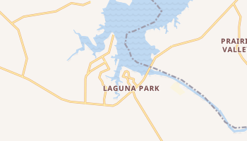 Laguna Park, Texas map