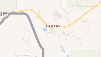 Lajitas, Texas map