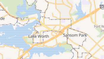 Lake Worth, Texas map
