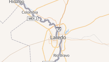 Laredo, Texas map