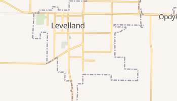 Levelland, Texas map