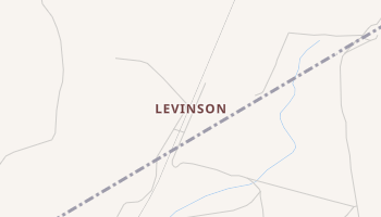 Levinson, Texas map