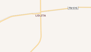 Lolita, Texas map