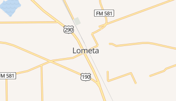 Lometa, Texas map