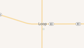 Loop, Texas map