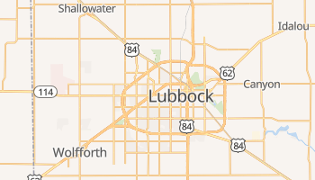 Lubbock, Texas map