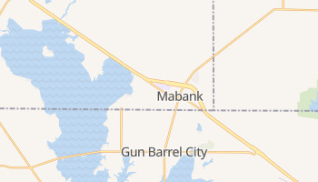 Mabank, Texas map