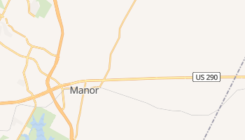 Manor, Texas map