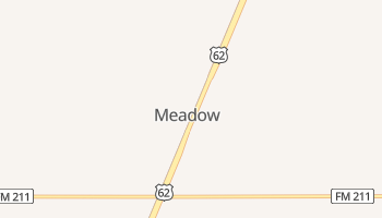 Meadow, Texas map