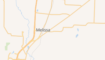 Melissa, Texas map