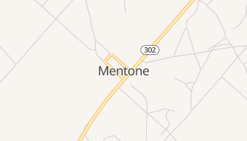 Mentone, Texas map