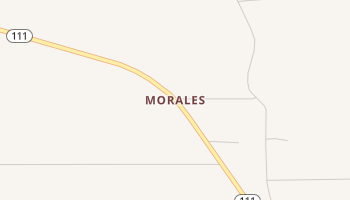 Morales, Texas map