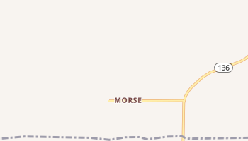 Morse, Texas map