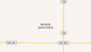 Morse Junction, Texas map