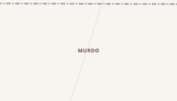 Murdo, Texas map