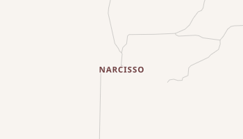 Narcisso, Texas map