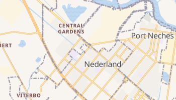 Nederland, Texas map