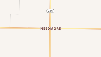 Needmore, Texas map