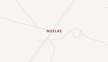 Noelke, Texas map