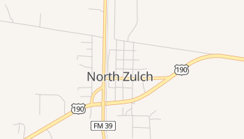 North Zulch, Texas map