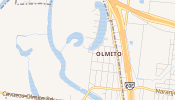 Olmito, Texas map