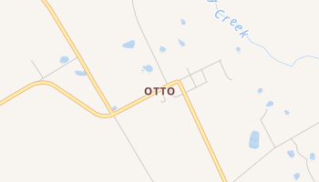 Otto, Texas map