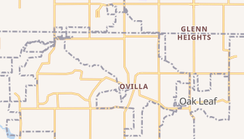 Ovilla, Texas map