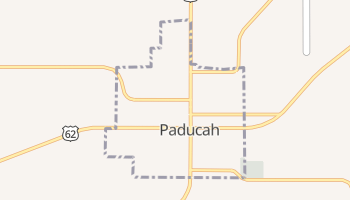 Paducah, Texas map