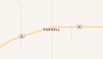 Parnell, Texas map