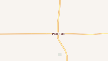 Perrin, Texas map