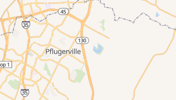 Pflugerville, Texas map