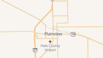 Plainview, Texas map