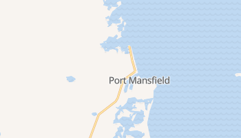 Port Mansfield, Texas map