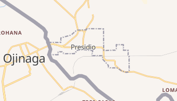 Presidio, Texas map