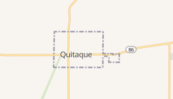 Quitaque, Texas map