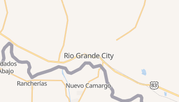 Rio Grande City, Texas map