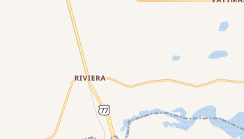 Riviera, Texas map