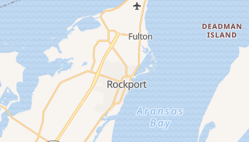 Rockport, Texas map