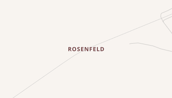 Rosenfeld, Texas map