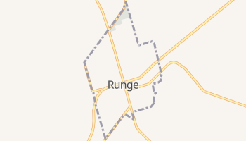 Runge, Texas map