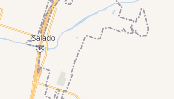 Salado, Texas map