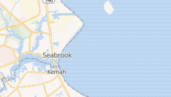 Seabrook, Texas map