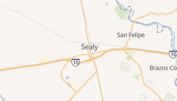 Sealy, Texas map