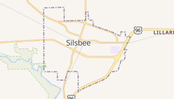 Silsbee, Texas map